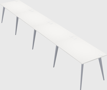 Modern rectangular office desk