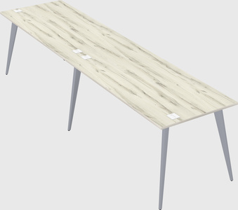 Modern rectangular office desk