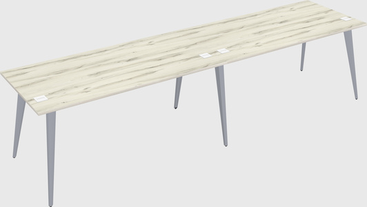 Modern rectangular office desk
