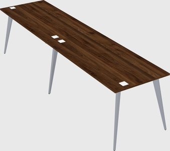 Modern rectangular office desk