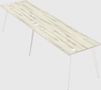 Modern rectangular office desk