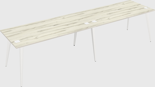 Modern rectangular office desk