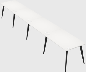 Modern rectangular office desk