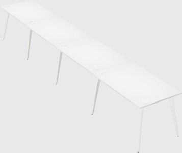 Modern rectangular office desk