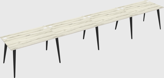 Modern rectangular office desk