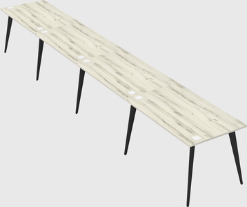 Modern rectangular office desk