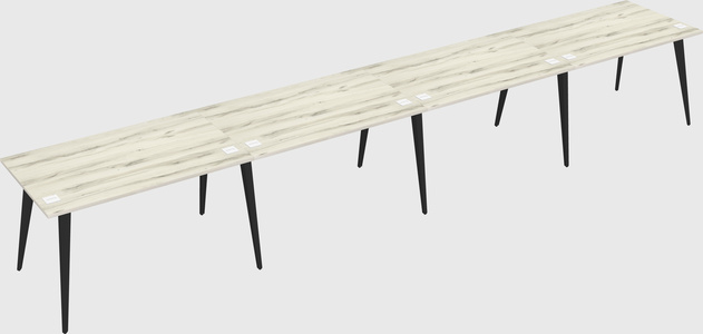 Modern rectangular office desk