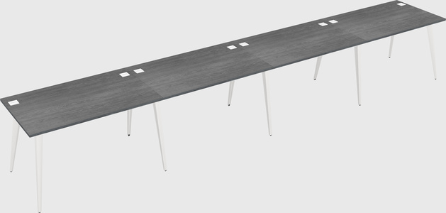 Modern rectangular office desk