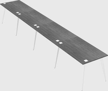 Modern rectangular office desk
