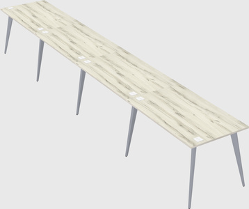 Modern rectangular office desk