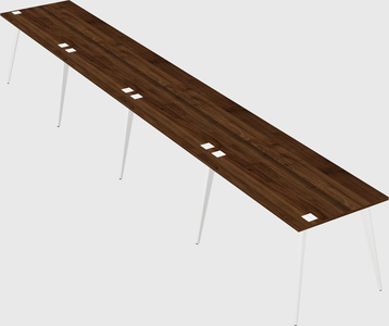 Modern rectangular office desk