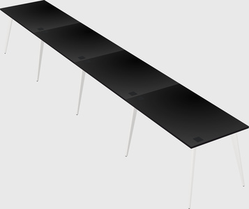 Modern rectangular office desk