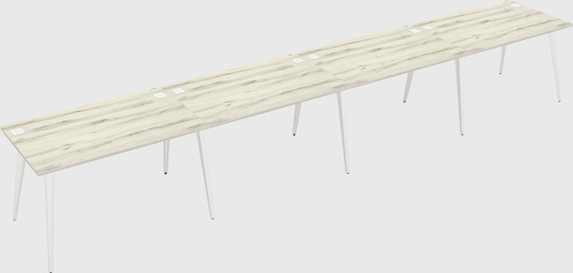 Modern rectangular office desk