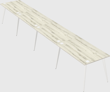 Modern rectangular office desk