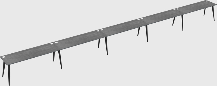 Modern Rectangular Office Desk
