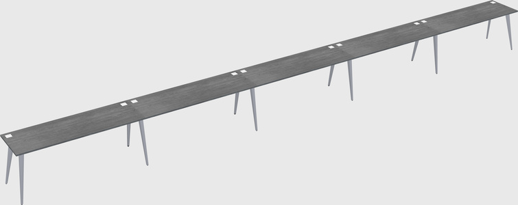 Modern Rectangular Office Desk
