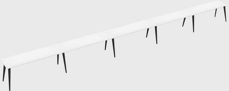 Modern Rectangular Office Desk