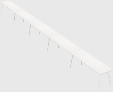 Modern rectangular office desk