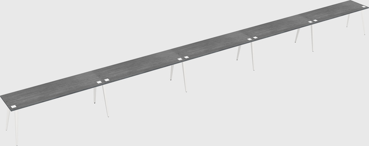 Modern rectangular office desk