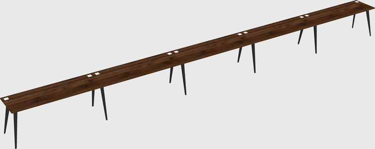 Modern Rectangular Office Desk