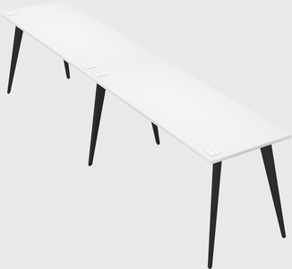 Modern rectangular office desk