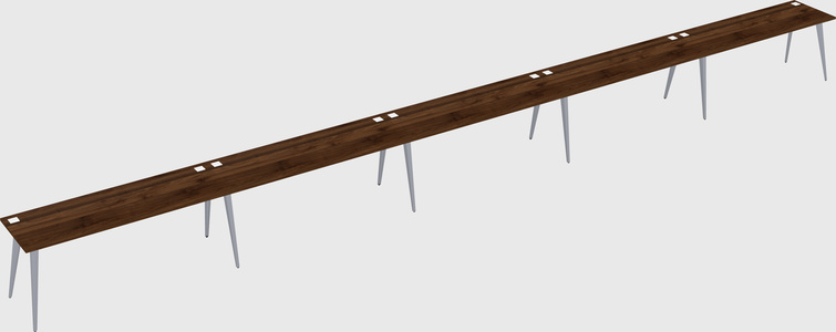 Modern Rectangular Office Desk