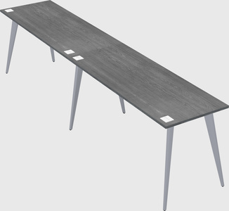 Modern rectangular office desk