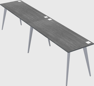 Modern rectangular office desk