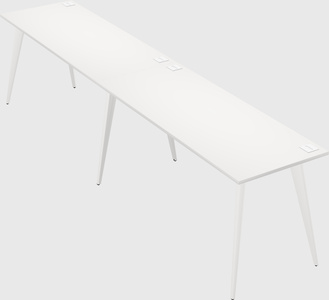 Modern rectangular office desk