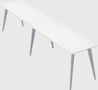 Modern rectangular office desk
