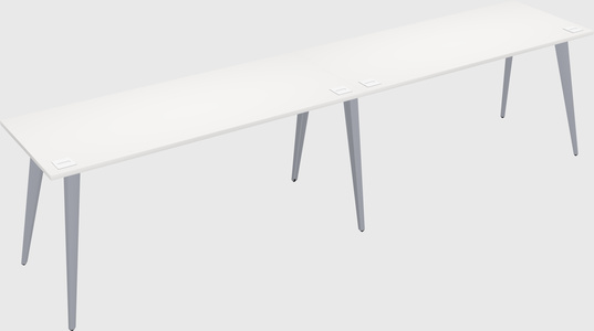 Modern rectangular office desk