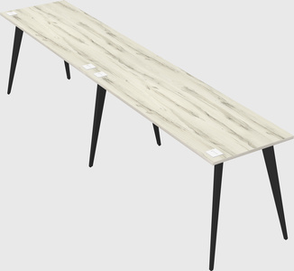 Modern rectangular office desk