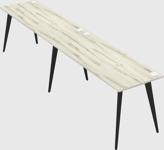 Modern rectangular office desk