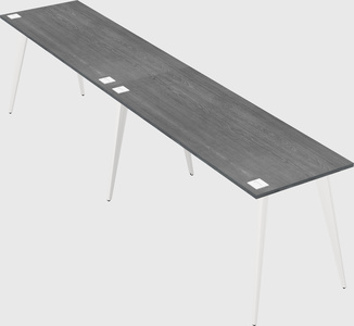 Modern rectangular office desk