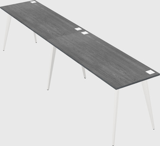 Modern rectangular office desk