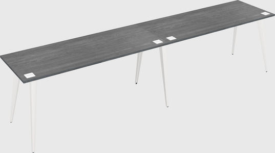 Modern rectangular office desk