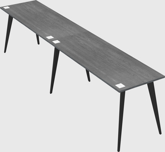 Modern rectangular office desk