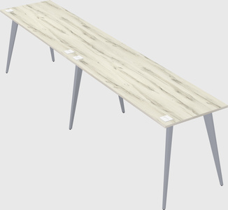 Modern rectangular office desk