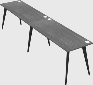 Modern rectangular office desk