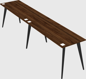 Modern rectangular office desk