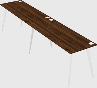 Modern rectangular office desk