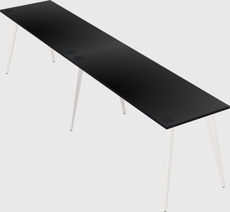 Modern rectangular office desk