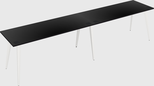 Modern rectangular office desk
