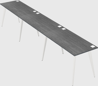 Modern rectangular office desk