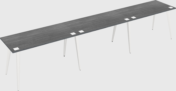 Modern rectangular office desk