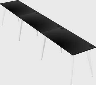 Modern rectangular office desk