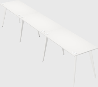 Modern rectangular office desk