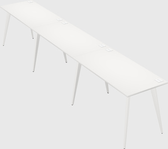 Modern rectangular office desk