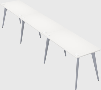 Modern rectangular office desk