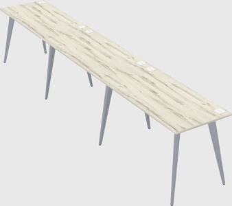 Modern rectangular office desk